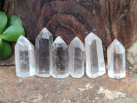 Polished Mini Clear Quartz Crystals x 70 From Madagascar