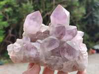 Natural Jacaranda Amethyst Quartz Clusters x 3 From Mumbwa, Zambia