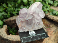 Natural Jacaranda Amethyst Quartz Clusters x 3 From Mumbwa, Zambia