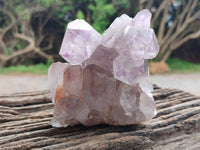 Natural Jacaranda Amethyst Quartz Clusters x 3 From Mumbwa, Zambia