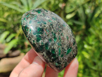 Polished Emerald Mica In Matrix Standing Free Forms x 4 From Mutoko, Zimbabwe