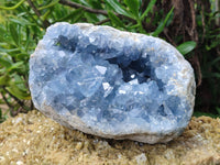 Natural Celestite Geode Specimens x 1 From Sakoany, Madagascar