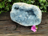 Natural Celestite Geode Specimens x 1 From Sakoany, Madagascar