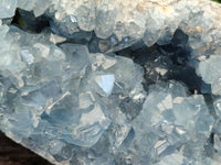 Natural Celestite Geode Specimens x 1 From Sakoany, Madagascar