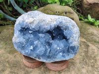 Natural Celestite Geode Specimens x 1 From Sakoany, Madagascar