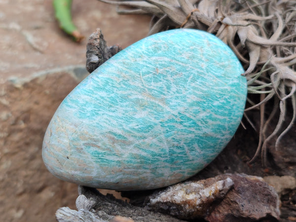 Polished Amazonite Free Forms x 8 From Madagascar