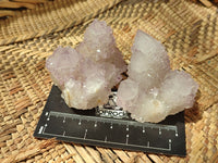 Natural Amethyst Spirit Quartz Clusters x 12 From Boekenhouthoek, South Africa