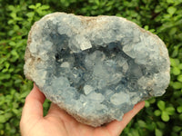 Natural Large Celestite Geode Specimens x 1 From Sakoany, Madagascar