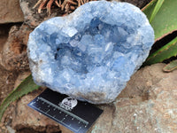 Natural Large Celestite Geode Specimens x 1 From Sakoany, Madagascar