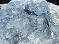 Natural Large Celestite Geode Specimens x 1 From Sakoany, Madagascar