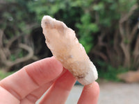 Natural Drusy Quartz Coated Calcite Pseudomorph Crystals x 20 From Lesotho