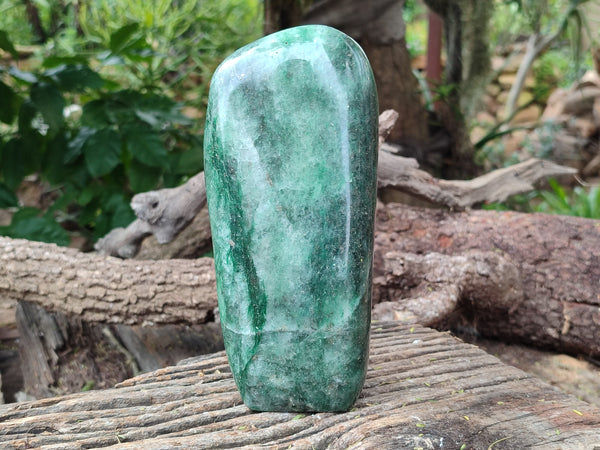 Polished Fuchsite Standing Free Forms x 1 From Madagascar