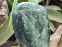 Polished Fuchsite Standing Free Forms x 1 From Madagascar