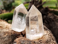 Polished Clear Quartz Crystals x 35 From Madagascar