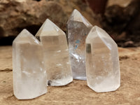 Polished Clear Quartz Crystals x 35 From Madagascar