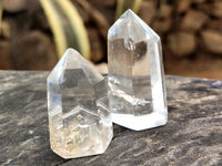 Polished Clear Quartz Crystals x 35 From Madagascar