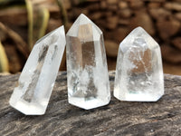 Polished Clear Quartz Crystals x 35 From Madagascar