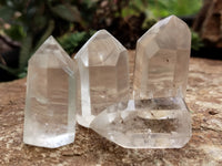 Polished Clear Quartz Crystals x 35 From Madagascar