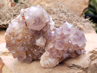 Natural Ametrine Spirit Quartz Crystals x 12 From Boekenhouthoek, South Africa