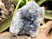 Natural Celestite Geode Specimens x 1 From Sakoany, Madagascar