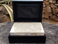 Hand Made Butter Jade Jewellery Box x 1 From South Africa