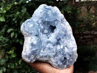 Natural Celestite Geode Specimens x 1 From Sakoany, Madagascar