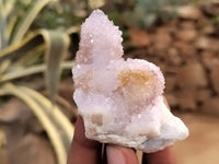 Natural Amethyst Spirit Quartz Clusters x 20 From Boekenhouthoek, South Africa