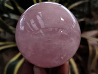 Polished Rose Quartz Spheres x 3 From Ambatondrazaka, Madagascar