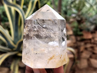 Polished Large Clear Quartz Crystals x 4 From Madagascar