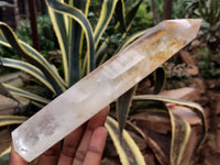 Polished Large Clear Quartz Crystals x 4 From Madagascar