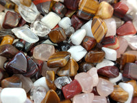 Polished Assortment Of Tumbled Stones x 2.72 kg Lot From Southern Africa