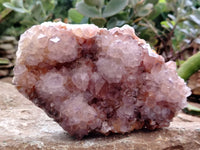 Natural Dark Amethyst Spirit Quartz Clusters x 2 From South Africa