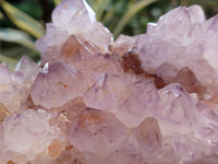 Natural Dark Amethyst Spirit Quartz Clusters x 2 From South Africa