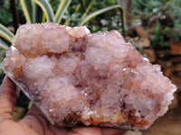 Natural Dark Amethyst Spirit Quartz Clusters x 2 From South Africa