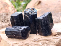 Natural Alluvial Schorl Black Tourmaline Crystals x 31 Kg From Zimbabwe