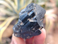 Natural Alluvial Schorl Black Tourmaline Crystals x 31 Kg From Zimbabwe