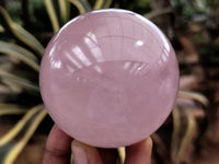 Polished Rose Quartz Spheres x 3 From Ambatondrazaka, Madagascar