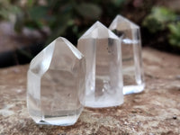 Polished Small Clear Quartz Crystals x 35 From Madagascar