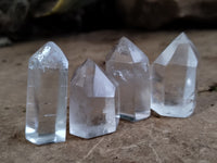 Polished Small Clear Quartz Crystals x 35 From Madagascar