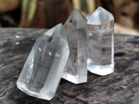 Polished Small Clear Quartz Crystals x 35 From Madagascar