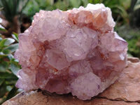 Natural Amethyst Spirit Quartz Clusters x 2 From South Africa