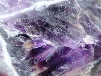 Polished Chevron Amethyst Points x 2 From Ankazobe, Madagascar