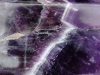 Polished Chevron Amethyst Points x 2 From Ankazobe, Madagascar