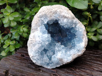 Natural Celestite Geode Specimens x 1 From Sakoany, Madagascar