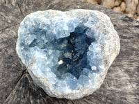 Natural Celestite Geode Specimens x 1 From Sakoany, Madagascar