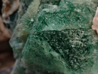 Natural Extra Large Single Green Fluorite Crystal x 1 From South Africa