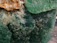 Natural Extra Large Single Green Fluorite Crystal x 1 From South Africa