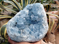 Natural Celestite Geode Specimen x 1 From Sakoany, Madagascar