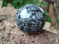 Polished Gabbro Merlinite Sphere's x 4 From Ambatofinandrahana, Madagascar