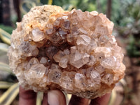 Natural Limonite Quartz Clusters x 5 From Solwezi, Zambia